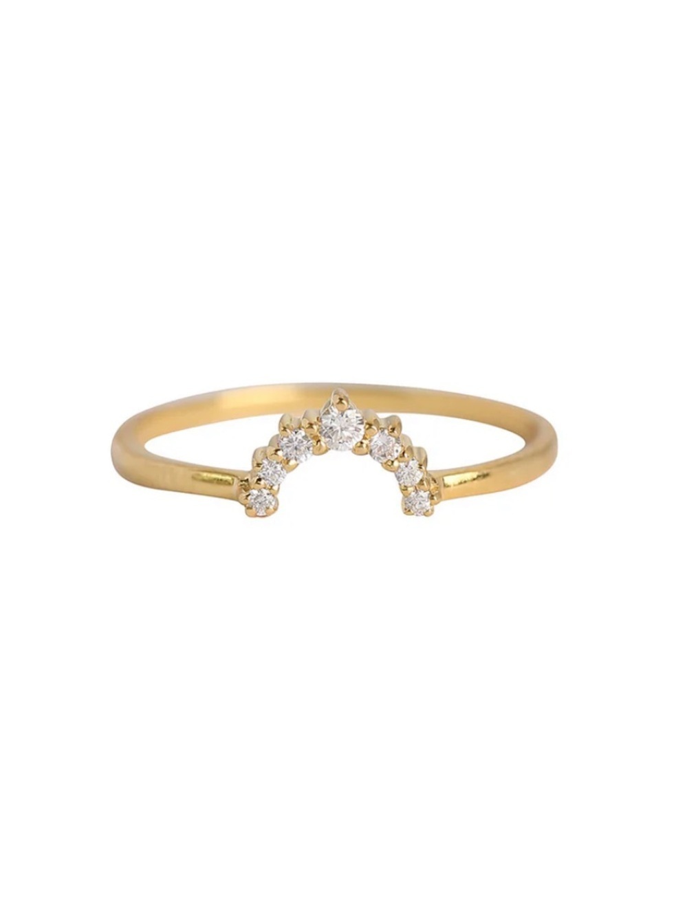 Leah Alexandra Rainbow Ring SZ 9